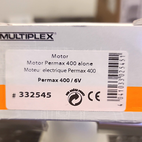Multiplex permax 400 - 400, 6v